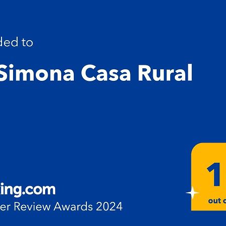 La Simona Casa Rural Perales del Puerto Екстериор снимка